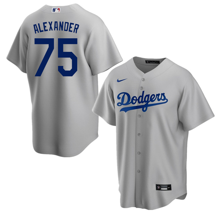 Nike Men #75 Scott Alexander Los Angeles Dodgers Baseball Jerseys Sale-Alternate